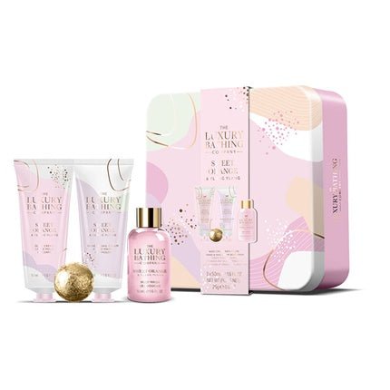 Orange & Ylang Ylang 4 - piece Body Care Gift Set in a Can - Maison des fragrances