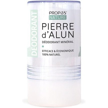 Organic Alum Stone Mineral Deodorant 115g 100% Natural Alcohol Free - Maison des fragrances