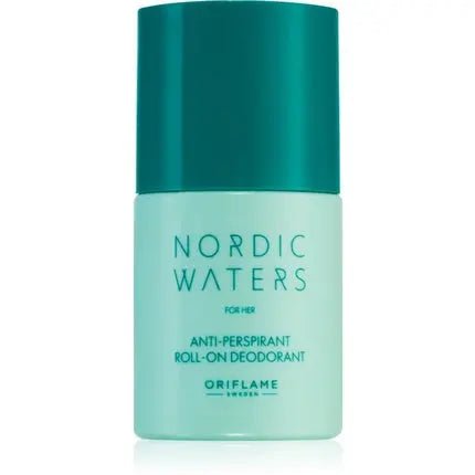 Oriflame Nordic Waters Deodorant Roll-On Déodorant (Déo) Femme 50ml - Maison des fragrances