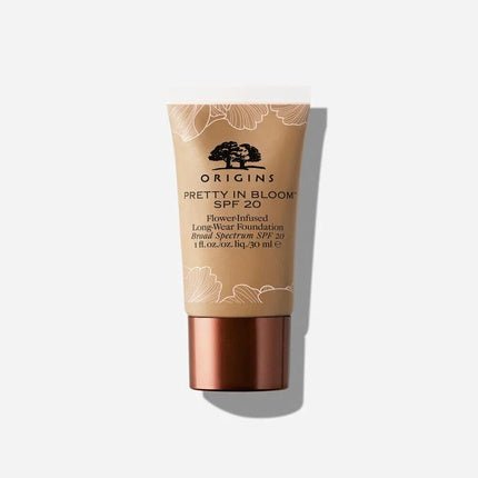 Origins Pretty in Bloom Flower - Infused Long - Wear Foundation SPF 20 - Maison des fragrances