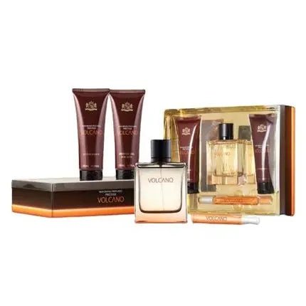 Other Brands Prestige Volcano par New Brand Shower Gel After Shave Coffret (Coffret) Homme 98ml - Maison des fragrances