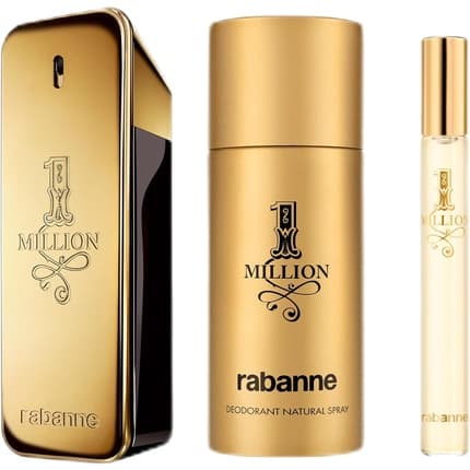 Paco Rabanne 1 Million Set 3 Pieces Coffret (Coffret) Mixte 100ml - Maison des fragrances