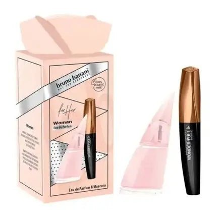 Paco Rabanne 3616303795498 Woman d Water + Mascara Bruno 30ml pour femme - Maison des fragrances