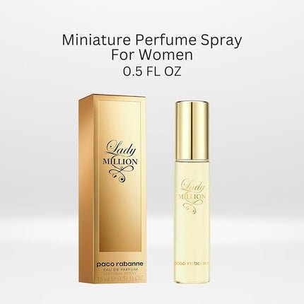 Paco Rabanne Lady Million Eau de Parfum (EDP) Mixte 15ml - Maison des fragrances