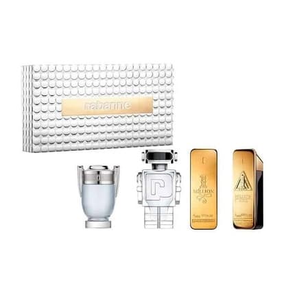 Paco Rabanne Miniature Set - One Million , One Million Elixir Intense , Invictus , Phantom Coffret (Coffret) Mixte 5ml - Maison des fragrances