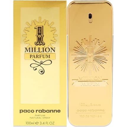 Paco Rabanne One Million Perfume Spray Homme 100ml - Maison des fragrances