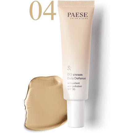 Paese Cosmetics DD Cream 4W Golden Beige Daily Defense Medium Coverage 30ml - Maison des fragrances