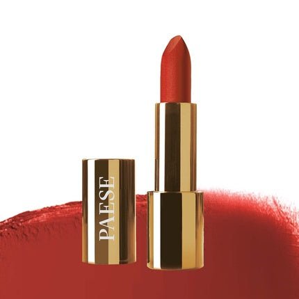 Paese Cosmetics Vintage Red Mattologie Matte Lipstick with Vitamins A, C & E - Maison des fragrances