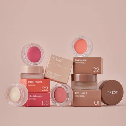Paese Creamy Bronzer Rouge Highlighter Face Contouring Light Formula 12g Makeup - Maison des fragrances