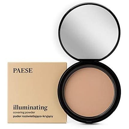Paese Illuminating Covering Powder In Golden Beige, 9g - Maison des fragrances
