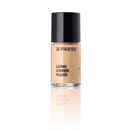 PAESE Long Cover Fluid Foundation 30ml Makeup Warm Beige - Maison des fragrances