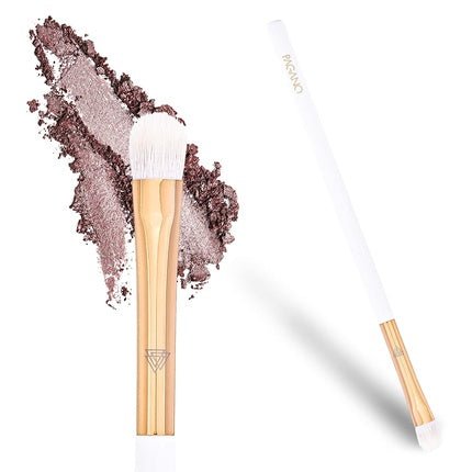 PAGANO Eyeshadow Brush Natural Hair for Applying and Blending Loose and Pressed Eyeshadows P012 - Maison des fragrances