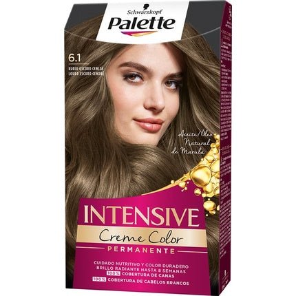 Palette Palette Intensive Tinte 6.1 - Rubio Oscuro Ceniza 1 U - Maison des fragrances