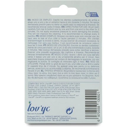 PARAFARM LOV YC Electric Brush 4 U Action Clean Neutral Standard - Maison des fragrances