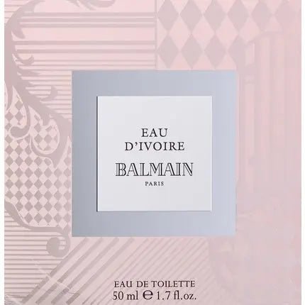 Parfums Balmain Eau D'Ivoire 's Eau de Toilette 50ml pour femme - Maison des fragrances
