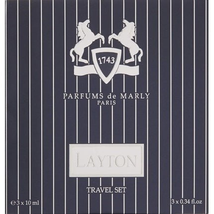 Parfums De Marly Layton Royal Essence par Parfums De Marly Three Sprays Travel Set 3 x - Pack of 3 Coffret (Coffret) Mixte 10ml - Maison des fragrances