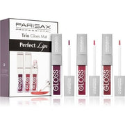 Parisax Perfect Lips Trio Set - Matte Lip Gloss - Maison des fragrances