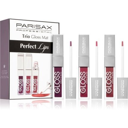 Parisax Perfect Lips Trio Set - Matte Lip Gloss - Maison des fragrances