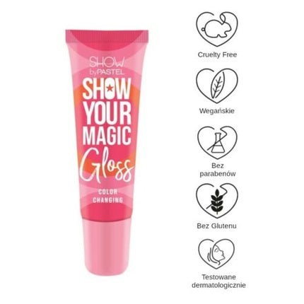 PASTEL Show by Pastel Color Changing Lip Gloss - Magic Gloss 7ml - Maison des fragrances