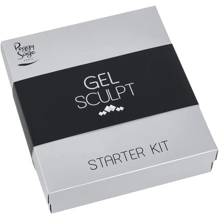 Peggy Sage Gel Sculpt Starter Kit Tube Gel Sculpt 56g + Liquid Gel Sculpt Bottle 240ml + Dual Function Brush - Maison des fragrances
