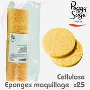 PEGGY SAGE Set of 25 Cellulose Makeup Sponges Ref. 120199 - Maison des fragrances