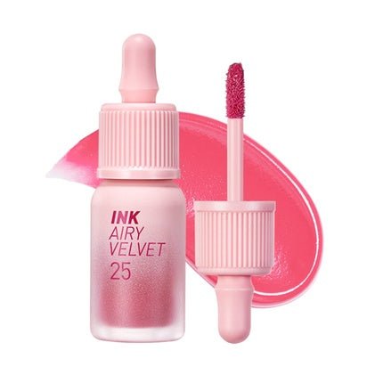 Peripera Ink Airy Velvet Lip Tint Liquid Lip 0.14 fl oz 025 Zazzy Peach - Maison des fragrances