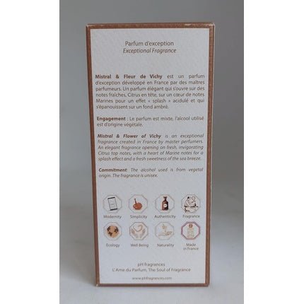 Ph Fragrances Mistral Et Fleur De Vichy Unisex - Eau de Parfum 100ml - Maison des fragrances