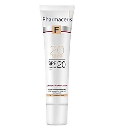 PHARMACERIS F Capillar Corrective Make - up Powder with SPF20 30ml Nude - Maison des fragrances