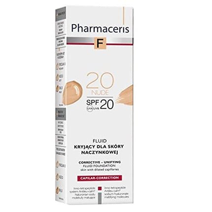 PHARMACERIS F Capillar Corrective Make - up Powder with SPF20 30ml Nude - Maison des fragrances
