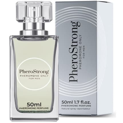 Pheromone PheroStrong Pheromone Only Perfume with Pheromone Effect Aphrodisiac Long Lasting Eau de Toilette Homme 50 ml - Maison des fragrances