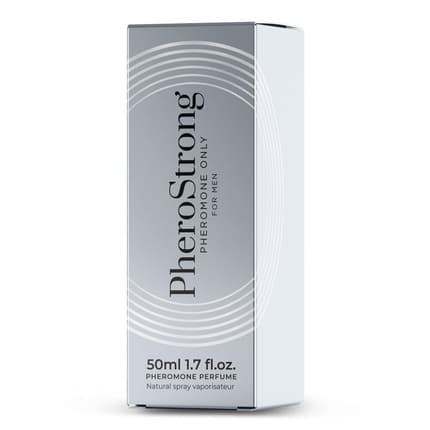 Pheromone PheroStrong Pheromone Only Perfume with Pheromone Effect Aphrodisiac Long Lasting Eau de Toilette Homme 50 ml - Maison des fragrances