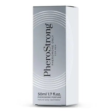 Pheromone PheroStrong Pheromone Only Perfume with Pheromone Effect Aphrodisiac Long Lasting Eau de Toilette Homme 50 ml - Maison des fragrances