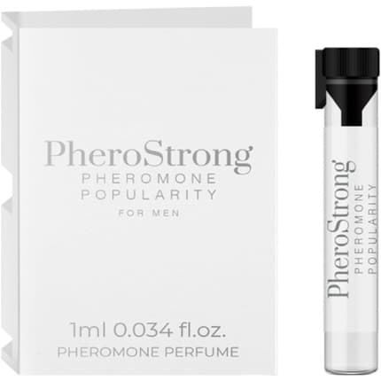 Pheromone PheroStrong Popularity Extra Strong Sex Pheromones Perfume Eau de Parfum (EDP) Homme 1ml - Maison des fragrances