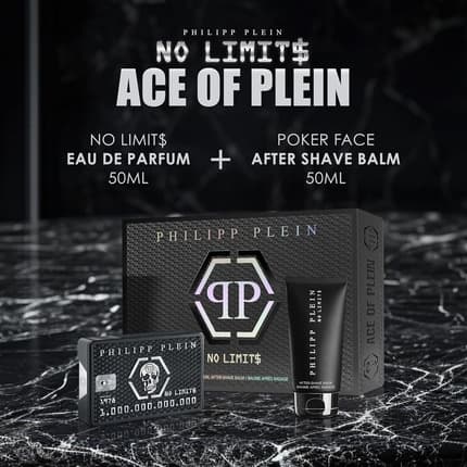 Philipp Plein No Limit Gift Set And After Shave Balm Fragrance (Fragrance) Mixte 50ml - Maison des fragrances