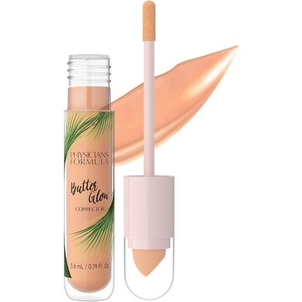 Physicians Formula Butter Glow Corrector Lightweight Concealer with Dual - Ended Applicator Infused with Illuminating and Moisture Boosting Ingredients Peach - Maison des fragrances