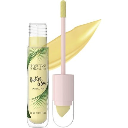Physicians Formula Butter Glow Corrector Lightweight Concealer with Dual - Ended Applicator Infused with Illuminating and Moisture Boosting Ingredients Yellow - Maison des fragrances