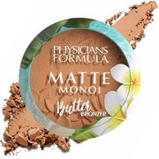 Physicians Formula Matte Monoi Butter Bronzer Powder Face Makeup Deep Bronzer - Vegan and Dermatologist Tested - Maison des fragrances