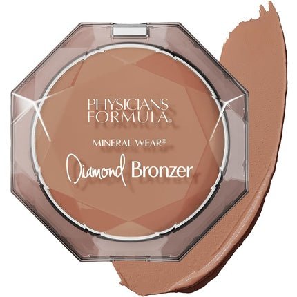 Physicians Formula Mineral Wear Diamond Bronzer with Vitamin E Powder and Serum Hybrid Bronze Gem - Maison des fragrances