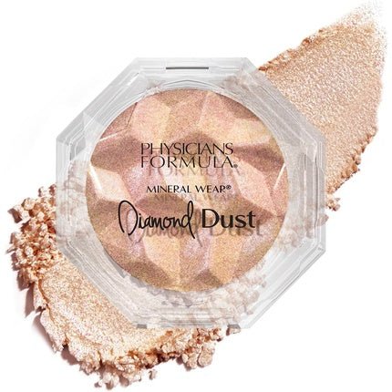 Physicians Formula Mineral Wear Diamond Dust Translucent Face Powder with Illuminating Minerals and Vitamin E Luminous Gleam - Maison des fragrances
