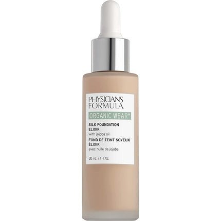 Physicians Formula Organic Wear Silk Foundation Elixir Weightless Foundation for a Dewy Finish and Healthy Look Fair - Maison des fragrances