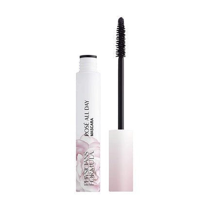 Physicians Formula Rose All Day Mascara with High - Pigment Formula and Lifting Effect - Vegan Black - Maison des fragrances