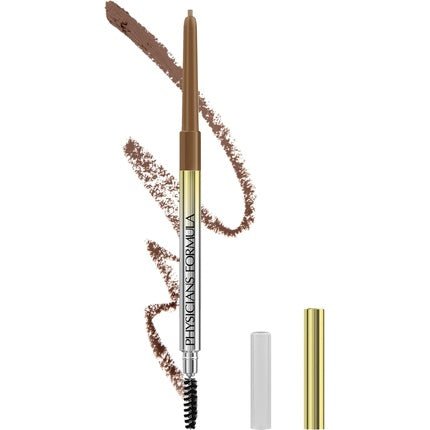 Physician's Formula Slim Brow Pencil for Precise Application in Hair - Like Strokes Defined Full Fluffy Brow Effect Taupe Tortora - Maison des fragrances