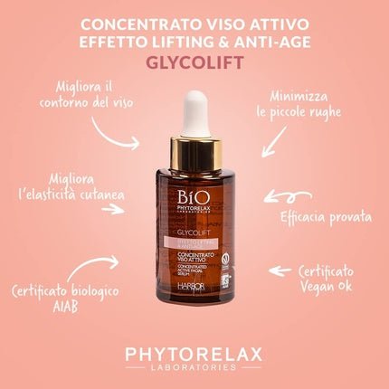 Phytorelax Glicolift Concentrated Active Face Lifting and Anti - Aging Effect - Maison des fragrances