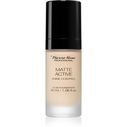 Pierre Rene Fluid Matte Active Foundation 01 Clear Light 30ml - Maison des fragrances