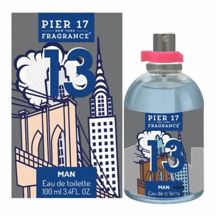 Poir 17 Pier 17 New York Men's Perfume - Pack of 13 Eau de Toilette Homme 100 ml - Maison des fragrances