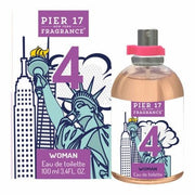 Poir 17 Pier 17 New York 's Perfume - Pack of 4 Eau de Toilette (EDT) Femme 100ml - Maison des fragrances