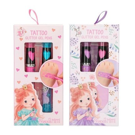 Princess Mimi Tattoo Glitter Gel Pens - Maison des fragrances