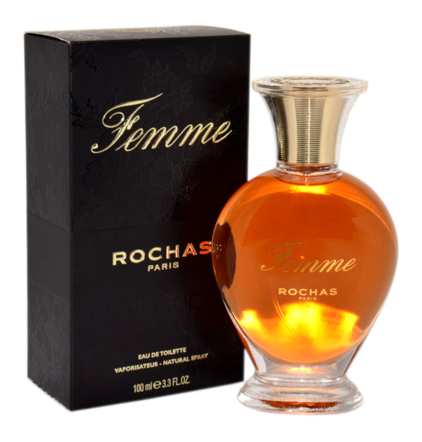 Rochas Femme Eau De Toilette Spray 100ml
