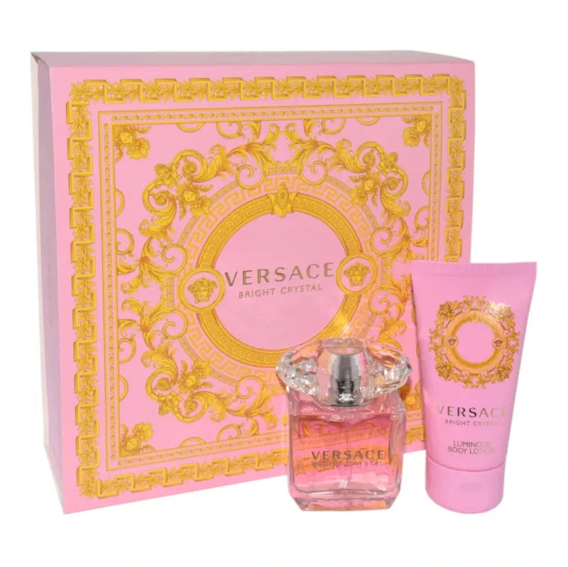 Versace Bright Crystal Giftset Body Lotion Eau de Toilette 30ml Unisexe