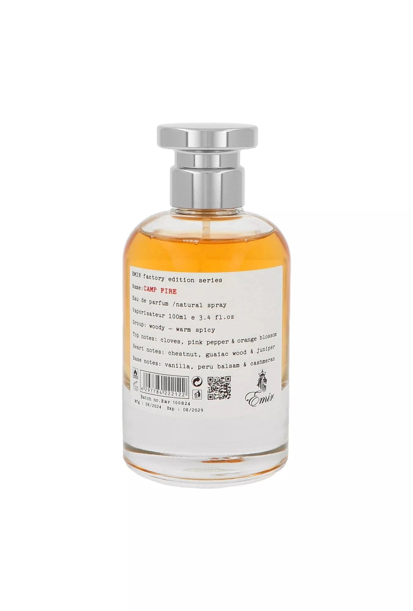 Emir Camp Fire Factory Edition Eau De Parfum Spray 100ml